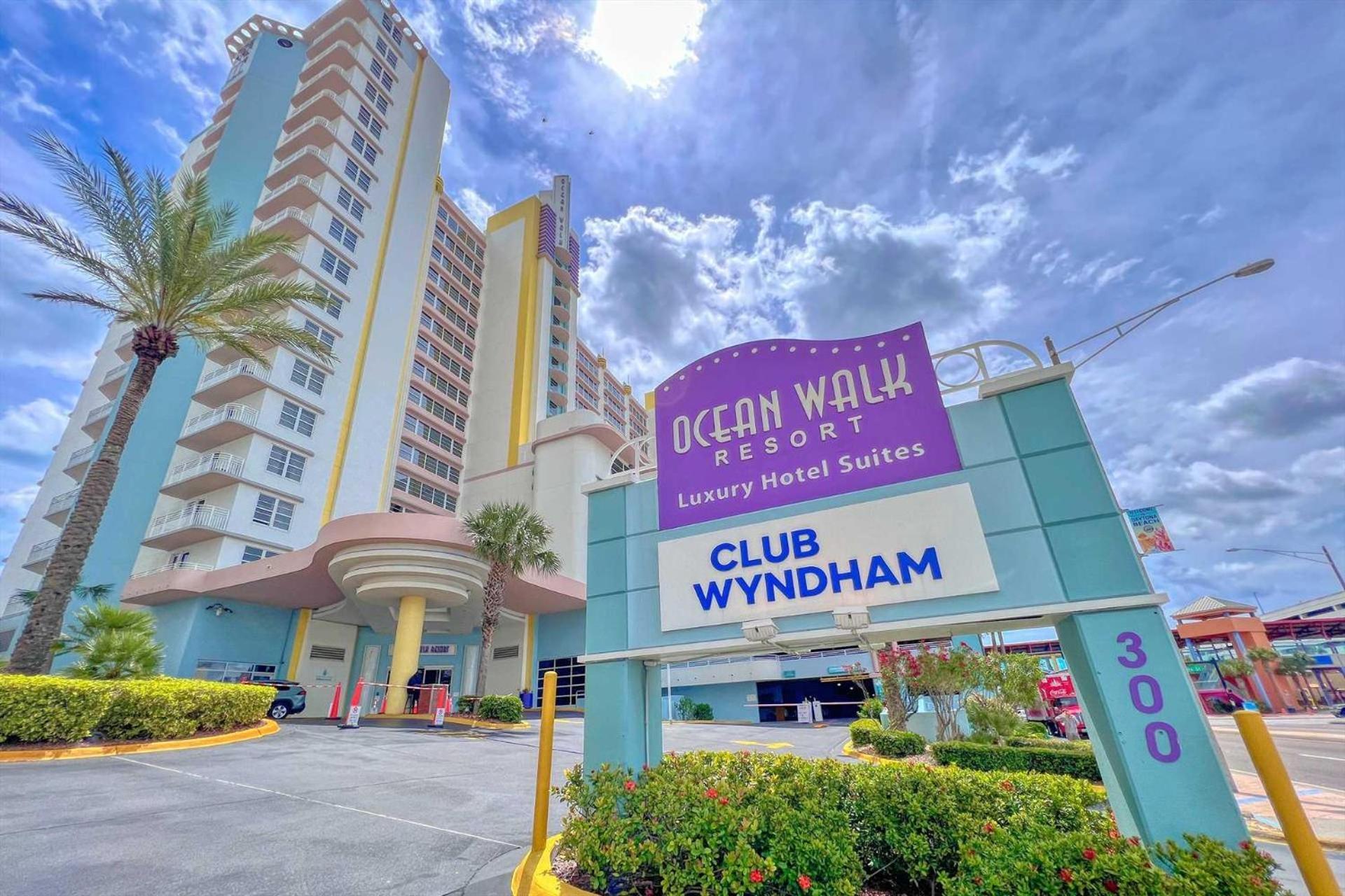 Luxury 11Th Floor 1 Bedroom Condo Direct Oceanfront Wyndham Ocean Walk Resort Daytona Beach | 1107 Buitenkant foto